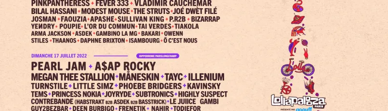 Lollapalooza Paris 2022