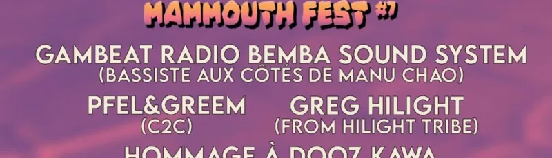 Mammouth Fest 2026 Mammouth Fest 2026