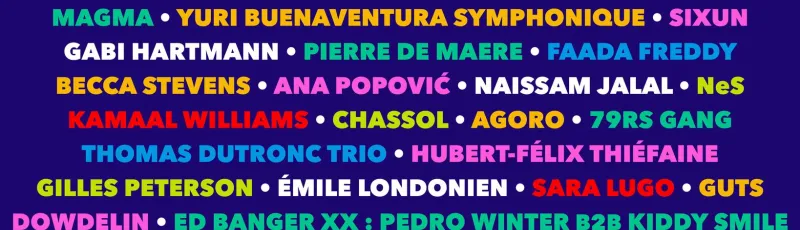 Nancy Jazz Pulsations 2023
