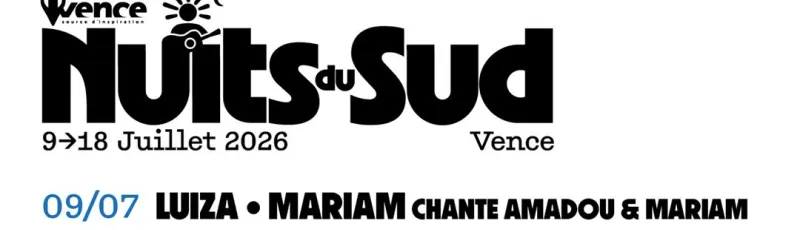 Nuits du Sud 2026