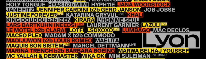 Nuits sonores 2023