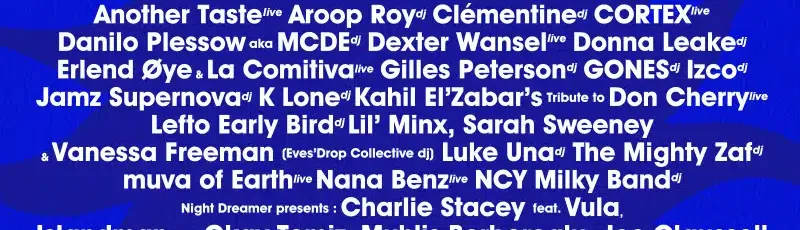 Worldwide Festival 2023