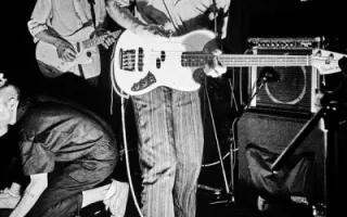 Flying Moon in Space