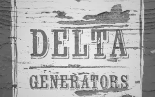 Delta Generators