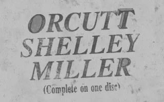 Orcutt Shelley Miller