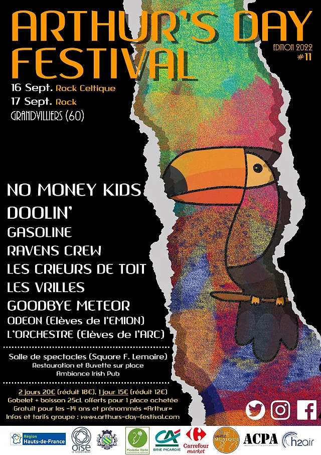 Arthur’s Day Festival 2022