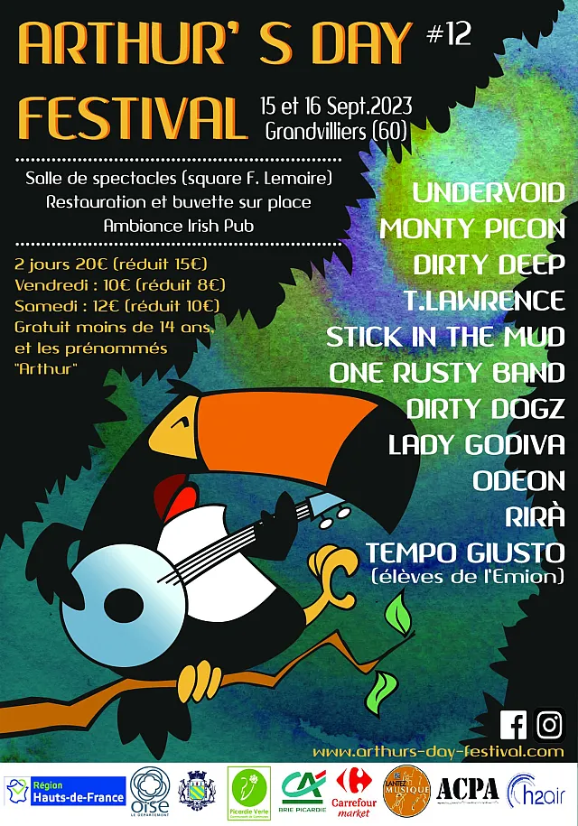 Arthur’s Day Festival 2023