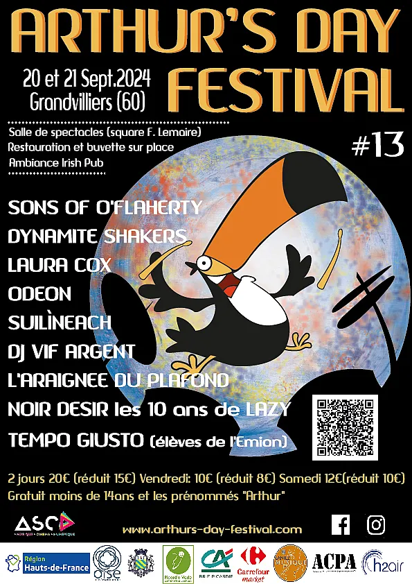 Arthur’s Day Festival 2024