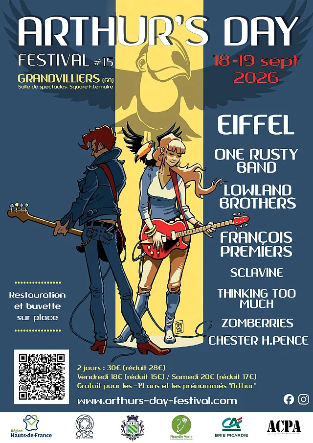 Arthur’s Day Festival 2026