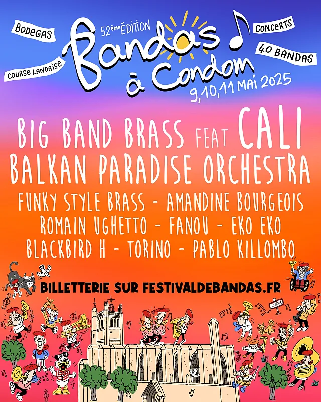 Bandas à Condom 2025 Bandas à Condom 2025