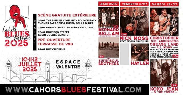 Cahors Blues Festival 2025