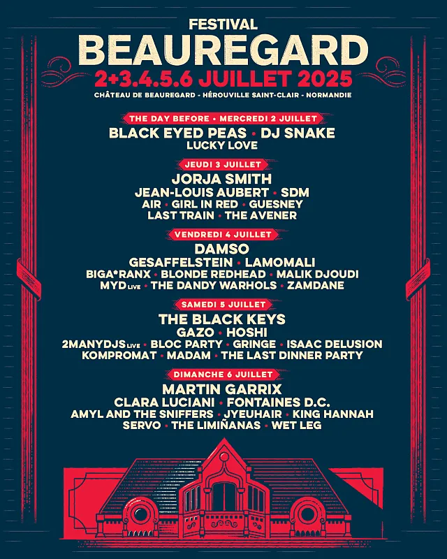 Festival Beauregard 2025