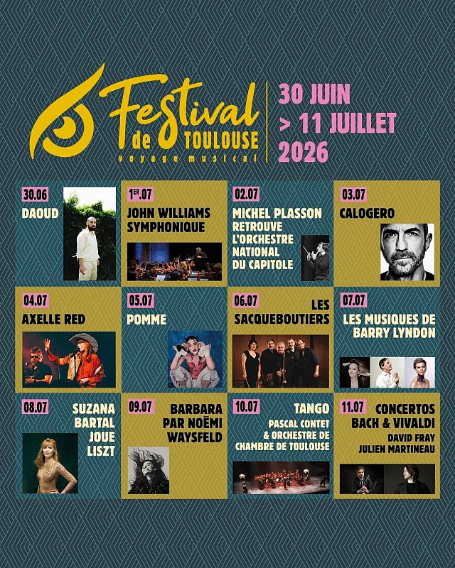 Festival de Toulouse 2026