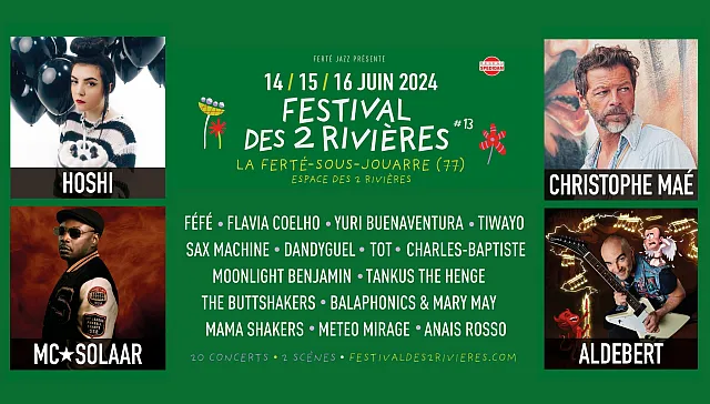 Festival des 2 rivières 2024