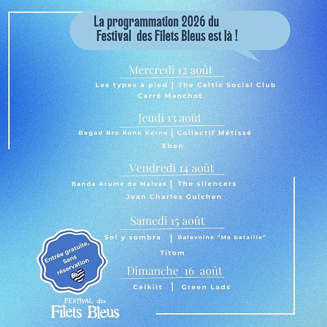 Festival des Filets Bleus 2026