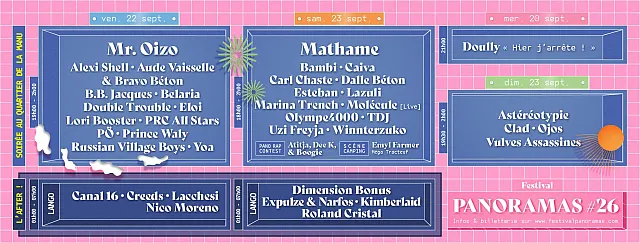 Festival Panoramas 2023