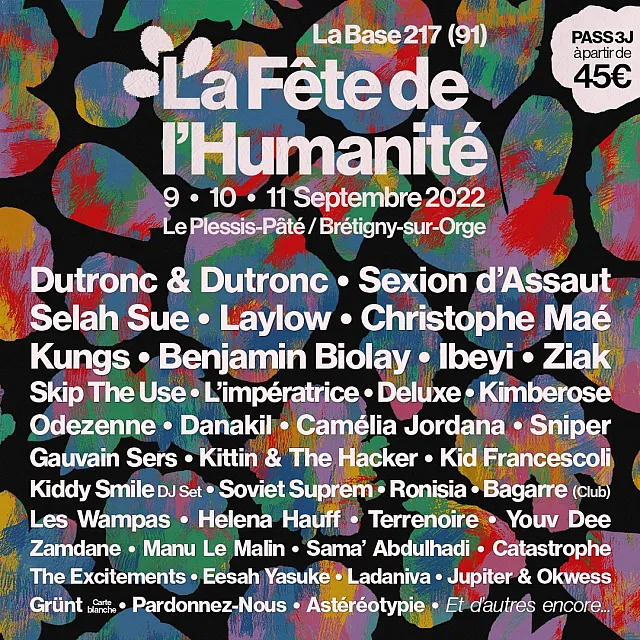 Fête de l'Humanité 2022
