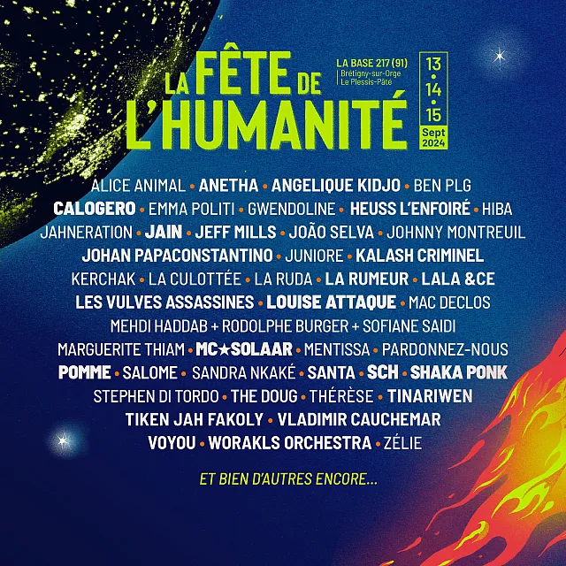 Fête de l'Humanité 2024