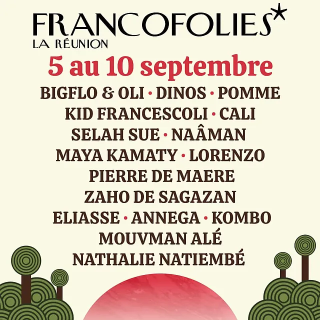 Francofolies de La Réunion 2023