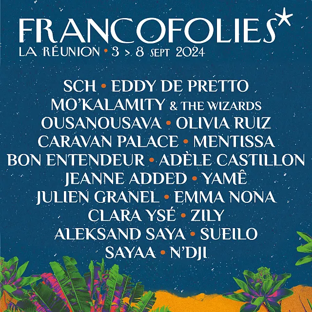 Francofolies de La Réunion 2024