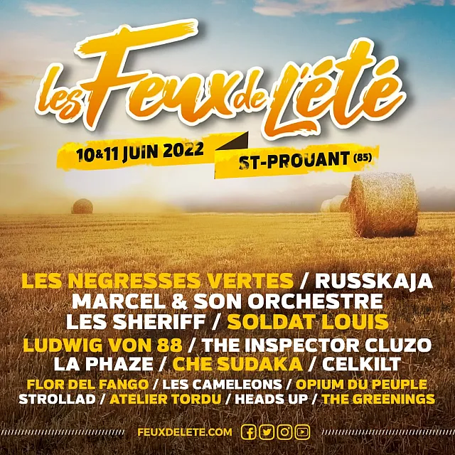 Les feux de l'été 2022
