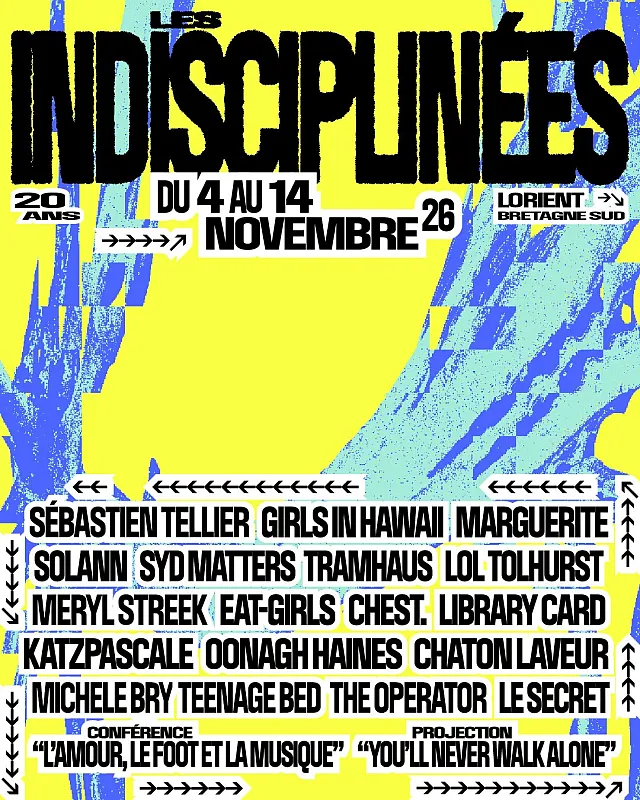 Les Indisciplinées 2026