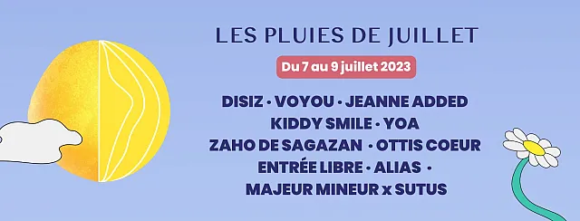 Les Pluies de Juillet 2023