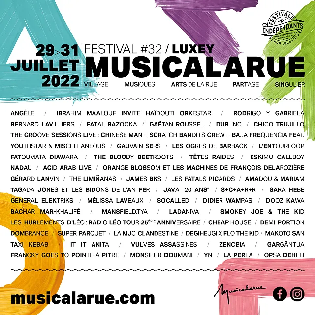 Musicalarue 2022 Musicalarue 2022