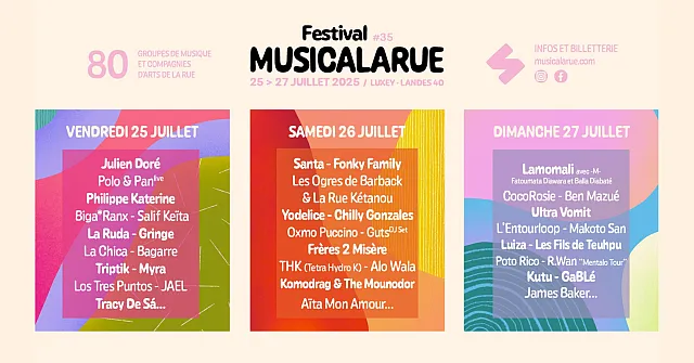 Musicalarue 2025