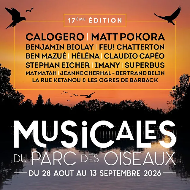 Musicales du Parc des Oiseaux 2026