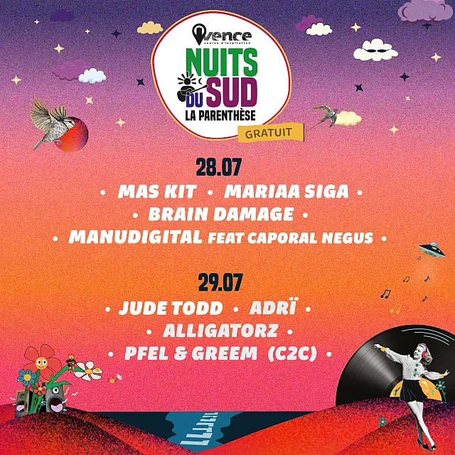 Nuits du Sud 2023