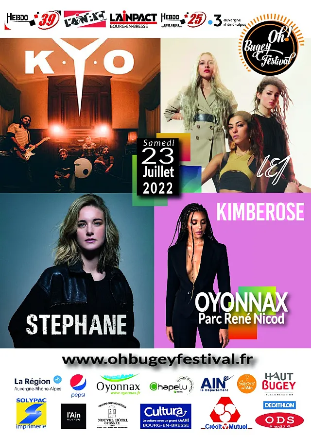 Oh! Bugey Festival 2022 Oh! Bugey Festival 2022
