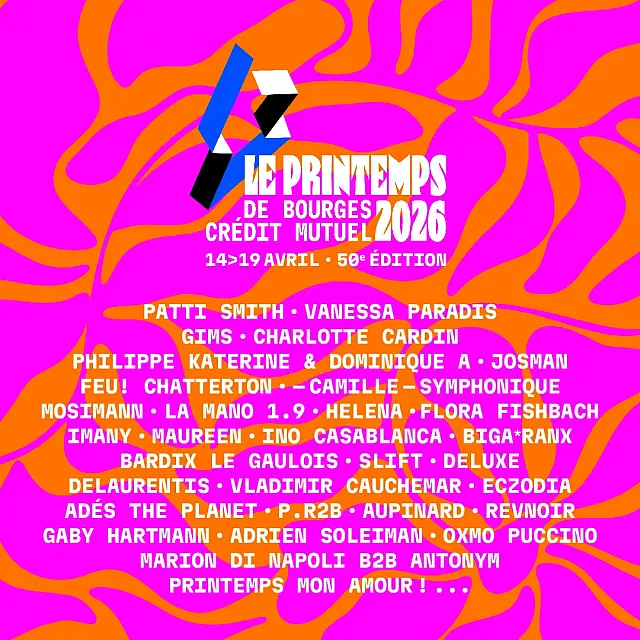 Printemps de Bourges 2026 Printemps de Bourges 2026