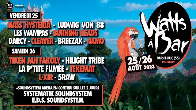 Watts à Bar 2023