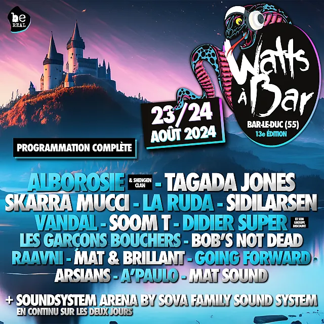 Watts à Bar 2024
