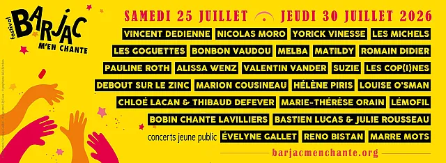 Barjac m'en chante 2026