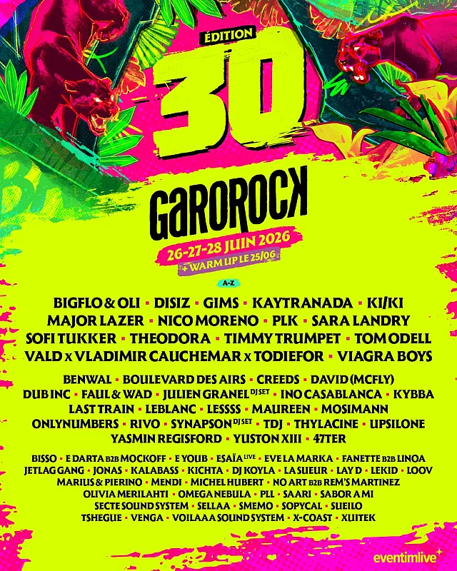 Garorock 2026