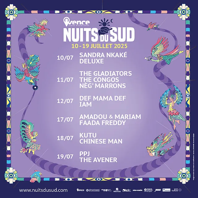 Nuits du Sud 2025