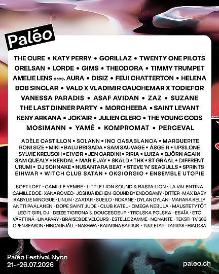 Paléo Festival 2026