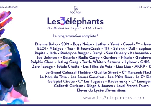 Les 3 Éléphants 2024