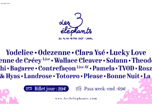 Les 3 Éléphants 2025