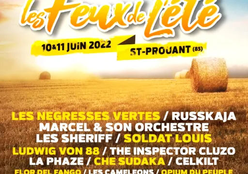 Les feux de l'été 2022