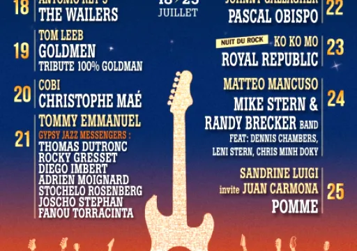 Les Nuits de la Guitare 2024