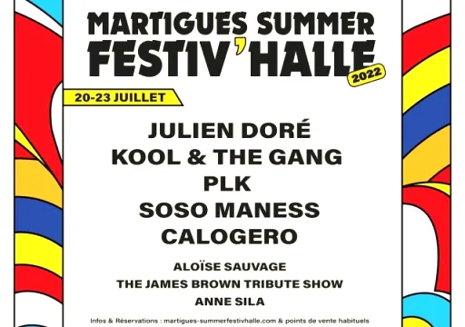 Martigues Summer Festiv'Halle 2022