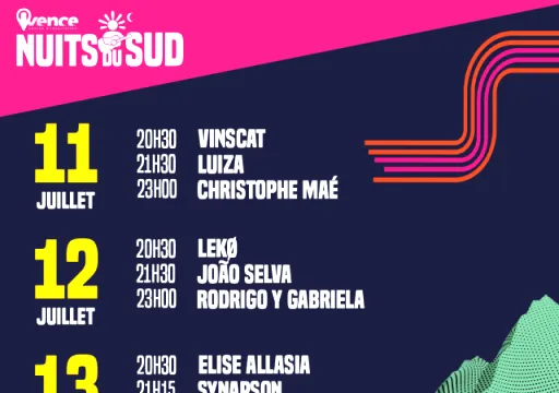 Nuits du Sud 2024