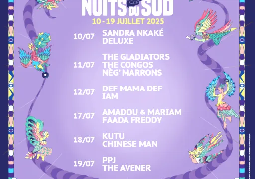 Nuits du Sud 2025