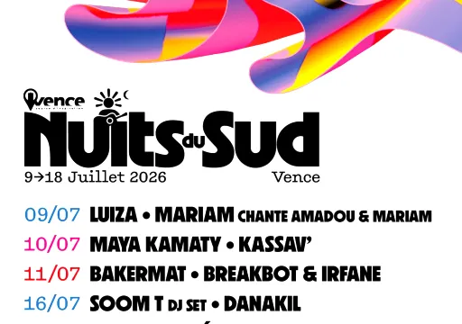 Nuits du Sud 2026