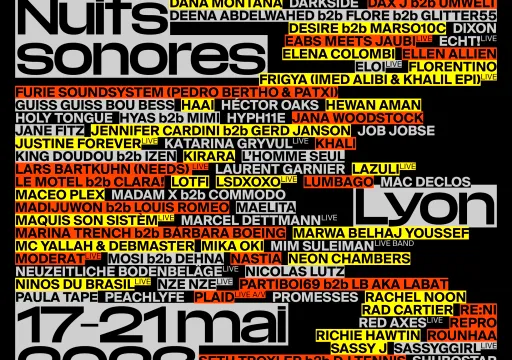 Nuits sonores 2023